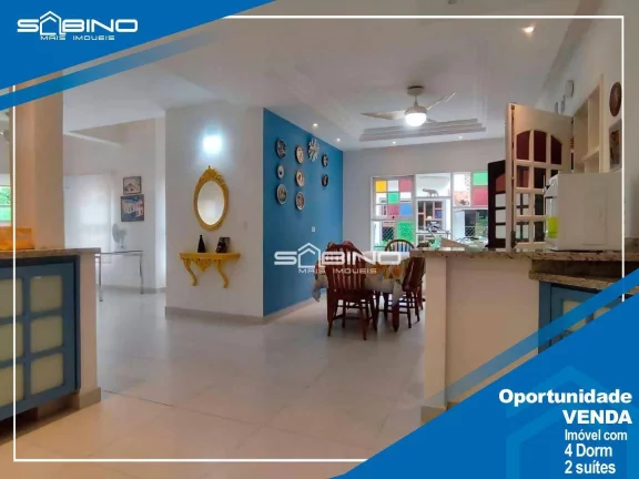 Foto do imóvel Casa de condomínio à venda com 4 dormitório sendo 2 Suítes 318m² em Riviera de São Lourenço Bertioga SP