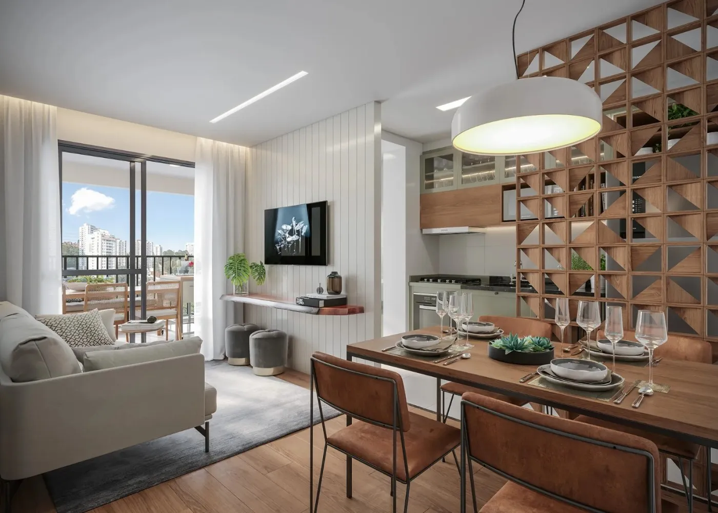 Imagem Apartamento para Venda em São Paulo, Vila Andrade, 2 dormitórios, 1 suíte, 2 banheiros, 1 vaga