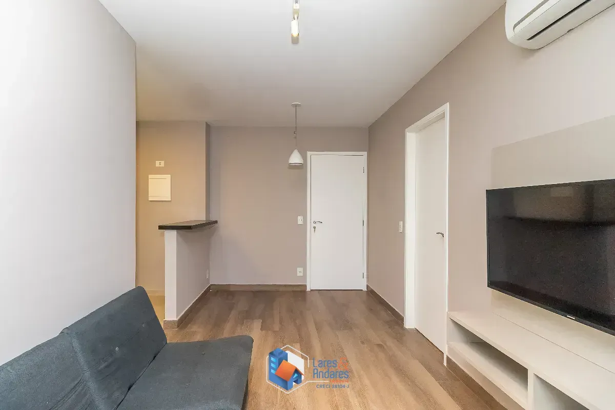 Imagem Apartamento para venda em Indianópolis com 1 quarto, sendo 1 suíte, 48m²