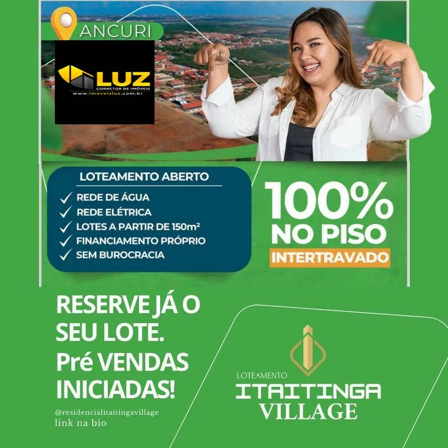 Imagem ITAITINGA VILLAGE - LOTES PRÓXIMO A MESSEJANA