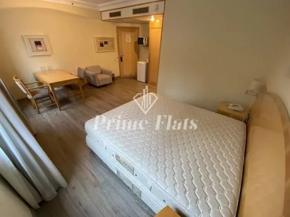 Imagem Flat disponível para locação no São Paulo Higienópolis Affiliated by Meliá, com 32m², 1 dormitório e 1 vaga