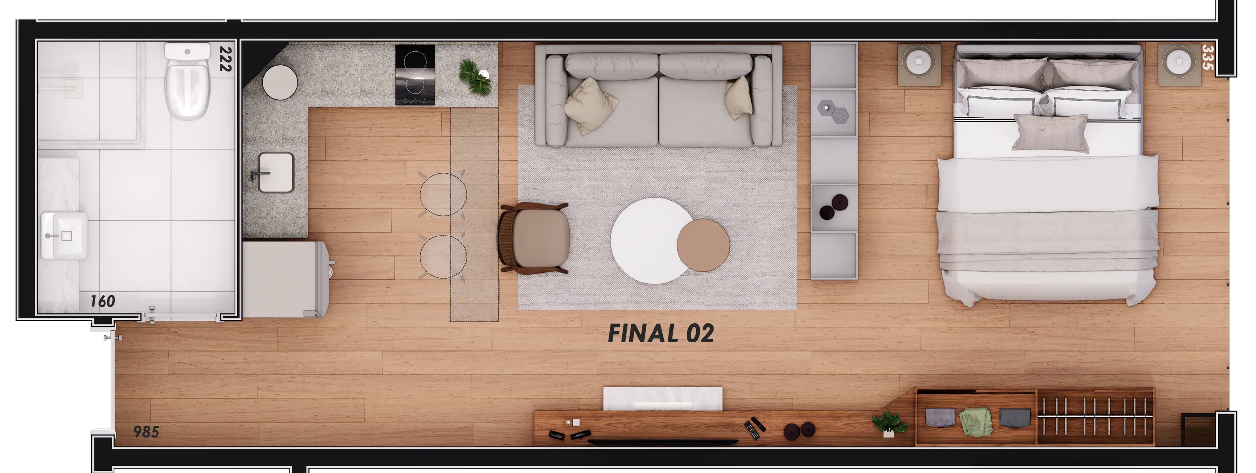 Imagem Apartamento à venda em Canela, Centro , com 2 quartos, 65.56m2
