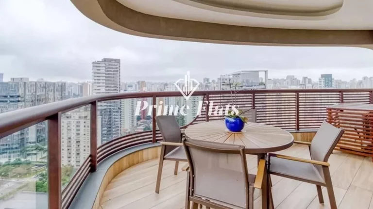 Imagem Flat disponível para locação no Cyrela by Pininfarina no Itaim Bibi, com 49m², 1 dormitório e 1 vaga