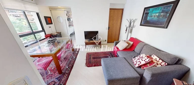 Imagem Flat disponível para venda no USA Morumbi, com 48m², 1 dormitório e 1 vaga