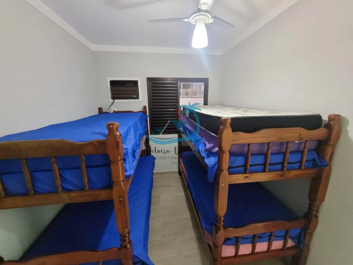 Imagem Apartamento com 3 dormitórios, mobiliado, à venda em Ubatuba, a 400m da Praia Grande