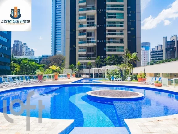 Imagem Apartamento à Venda No Brooklin Com 2 Dormitórios e 2 Vagas - Mobiliado