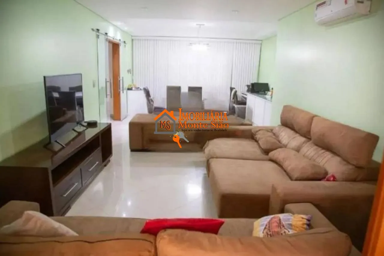 Imagem Sobrado com 4 dormitórios à venda, 300 m² por R$ 1.590.000 - Vila Augusta - Guarulhos/SP