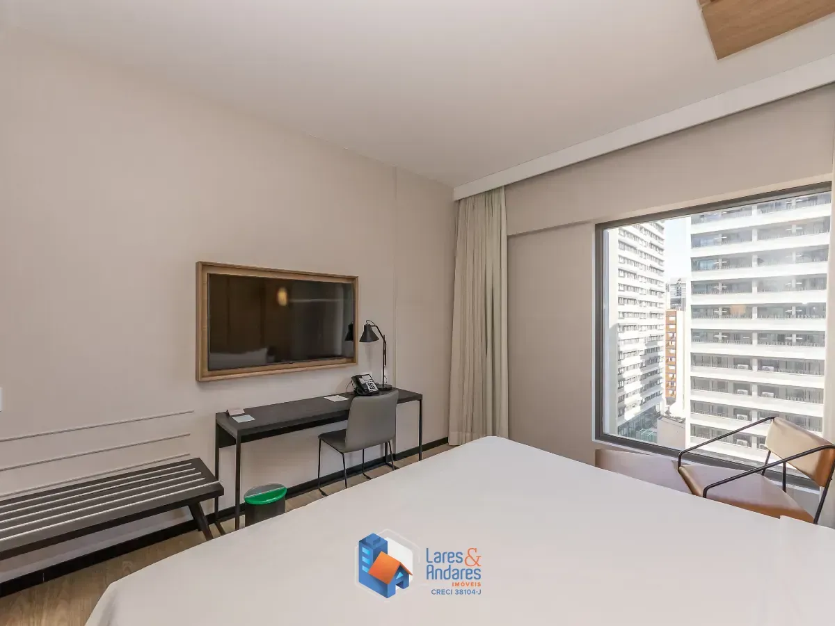Imagem Flat para venda em Pinheiros com 1 quarto, sendo 1 suíte, 24m²