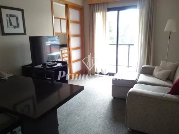 Imagem Flat disponível para venda no Moema Comfort Residence, com 40m², 1 dormitório e 1 vaga