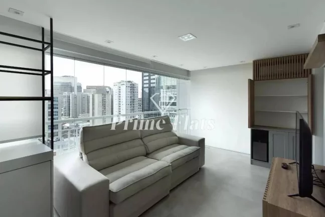 Imagem Flat disponível para venda no Condomínio Horizonte Juscelino Kubitschek com 57m², 1 dormitório e 1 vaga