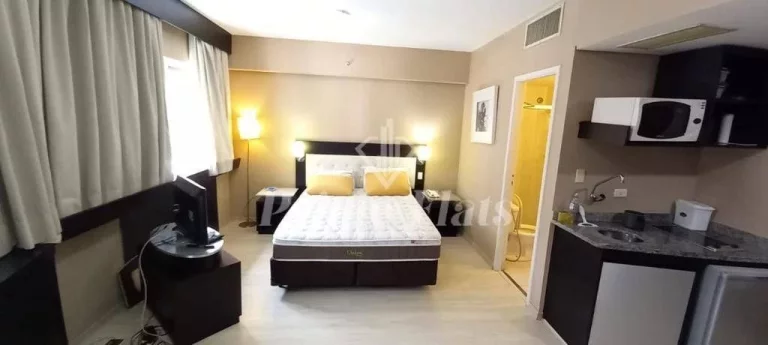 Imagem Flat disponível para venda no São Paulo Tatuapé Affiliated by Mélia, com 28m², 1 dormitório e 1 vaga