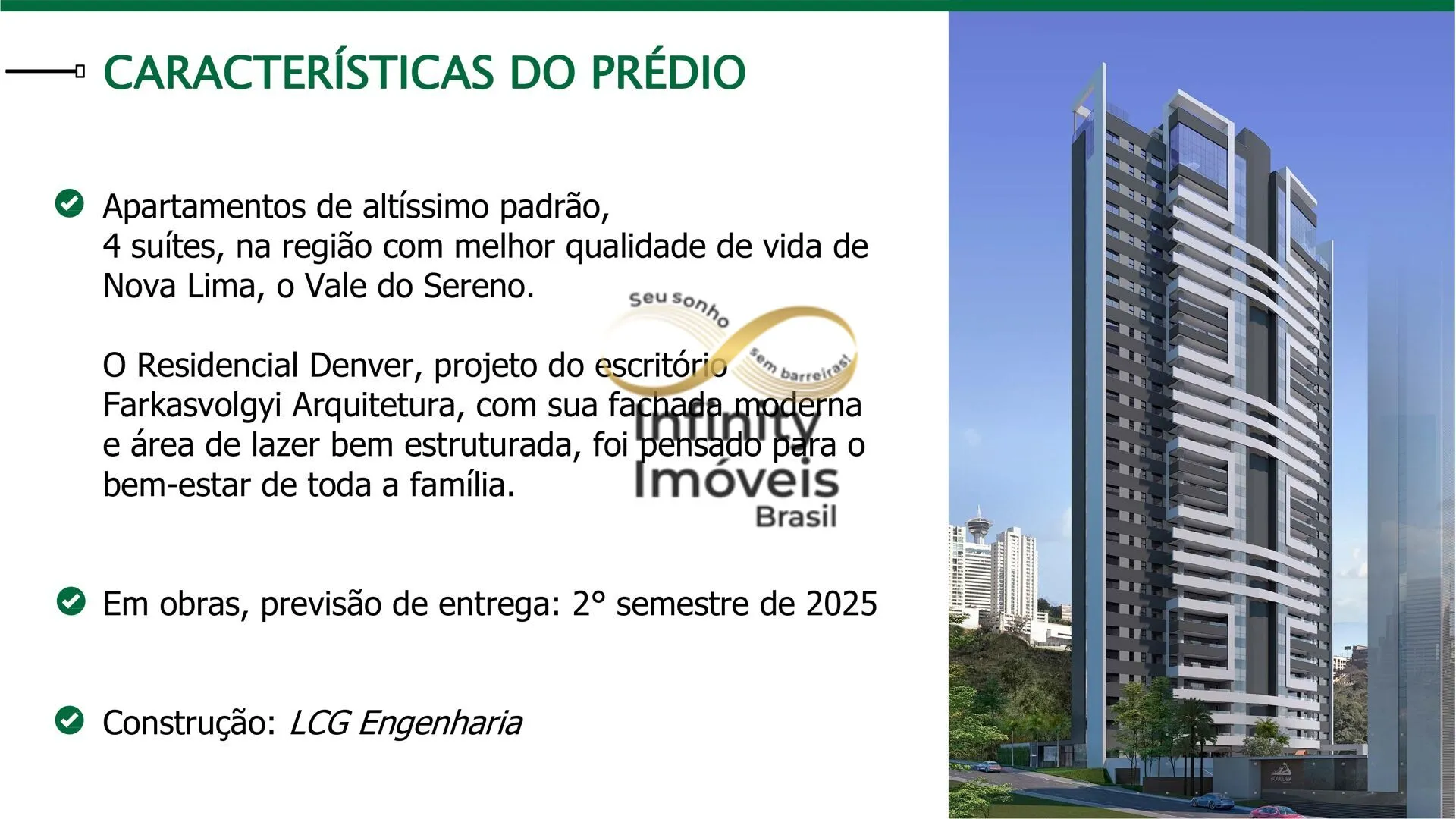 Imagem Apartamento à venda no bairro Vale do Sereno - Nova Lima/MG