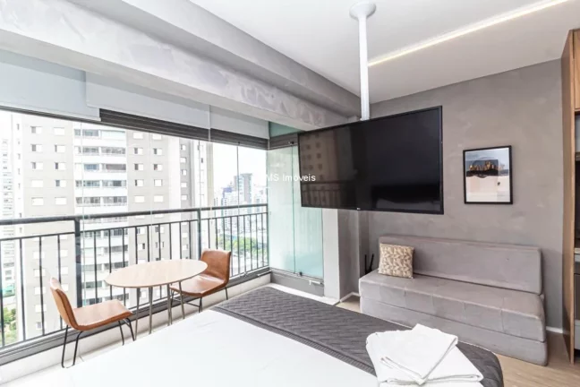 Imagem Apartamento à venda em Indianópolis, com 1 quarto, 1 banheiro.
