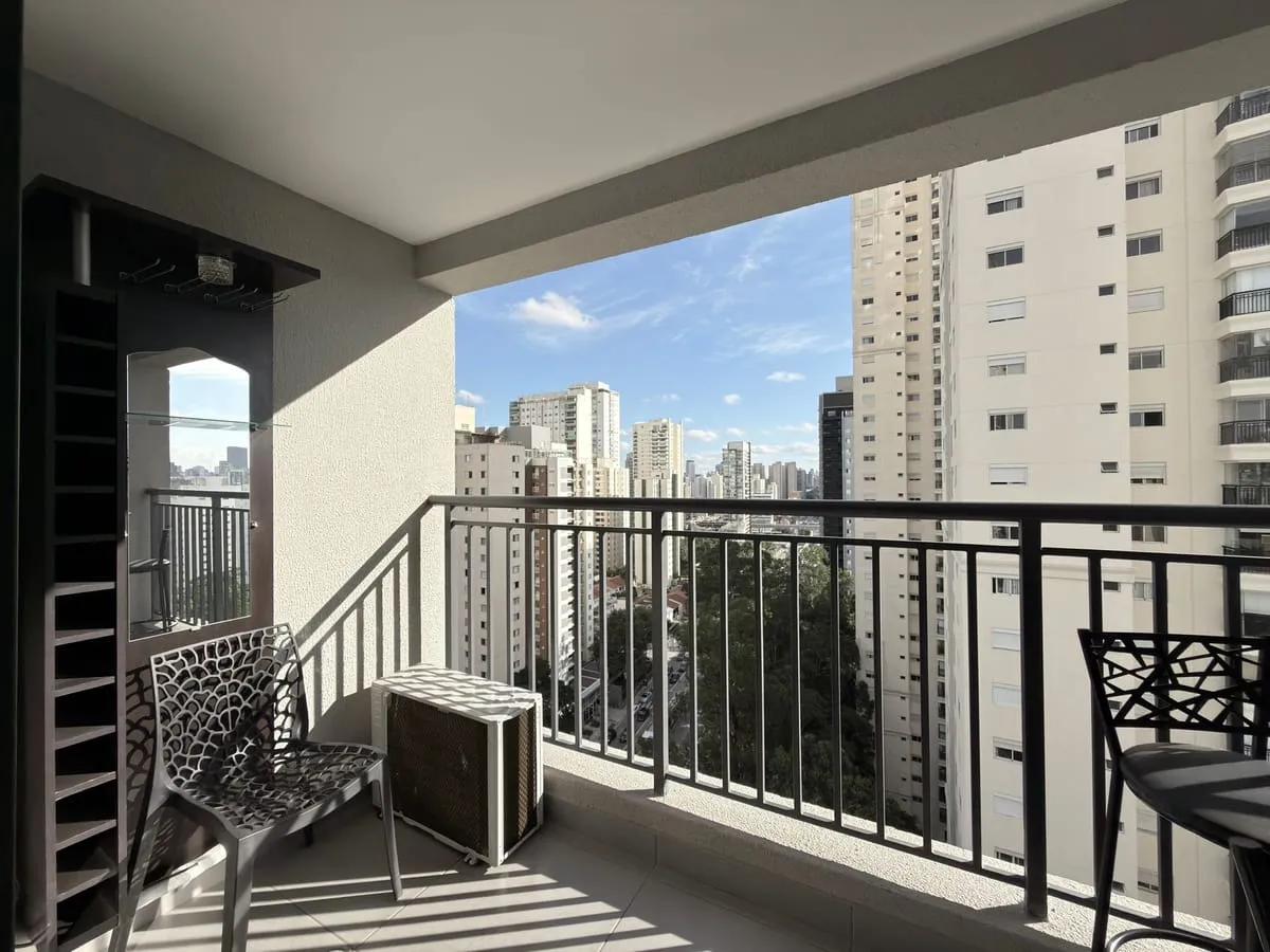 Imagem Apartamento com 1 Quarto para alugar, 24m² - Campo Belo