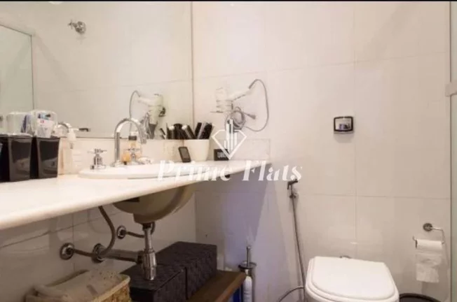 Imagem Flat disponível para venda no Saint Régis no Jardim Paulista, com 90m² ,1 dormitório e 1 vaga de garagem