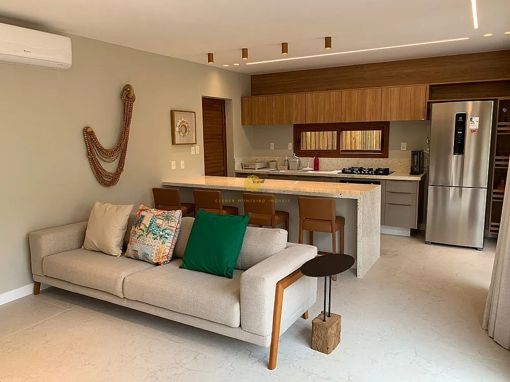 Imagem Casa de Luxo no Marluá Itacimirim-Ba  Pé na Areia, 4 Suítes