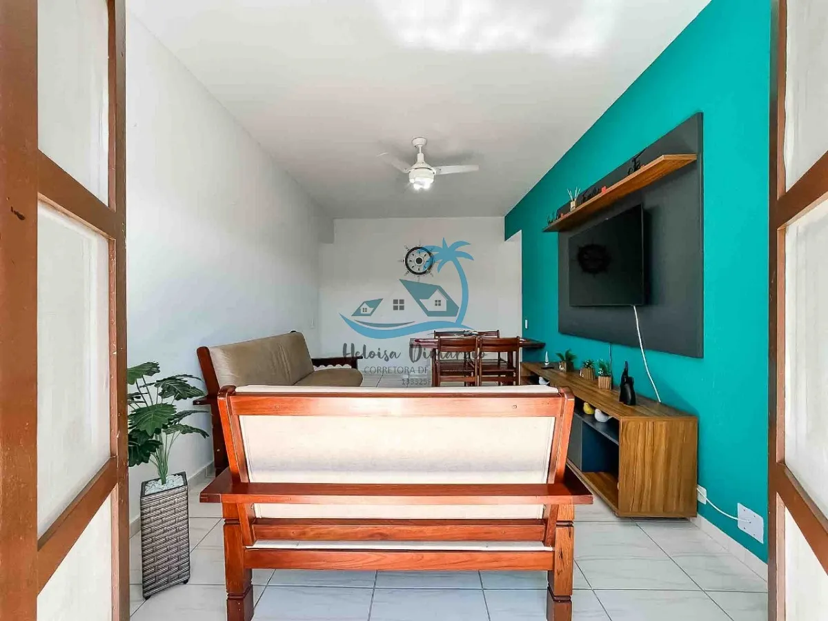 Imagem Apartamento com 2 dormitórios à venda no Tenório em Ubatuba a 350 metros da praia