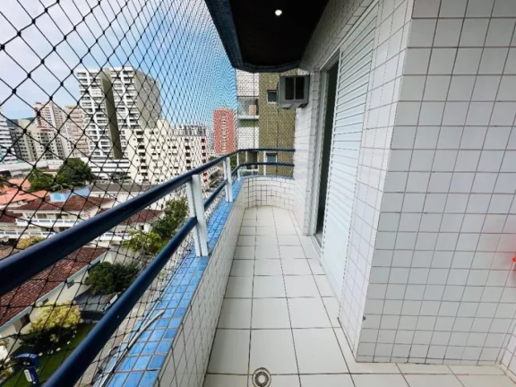 Imagem Apartamento com 2 dormitórios à venda, 107m² por R$ 460.000 - Canto do Forte - Praia Grande/SP