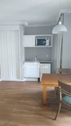 Imagem Flat disponível para venda no Roomo Bela Cintra, com 48m², 1 dormitório e 1 vaga
