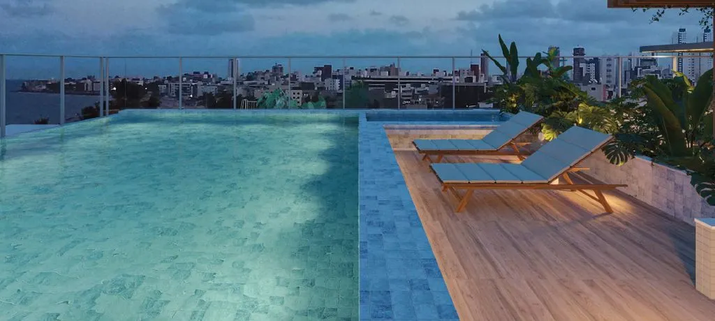 Imagem Flat de 22 m² no Jardim Oceania, João Pessoa, com lazer completo, vaga e segurança 24h. Ideal para morar ou investir em locação por temporada.