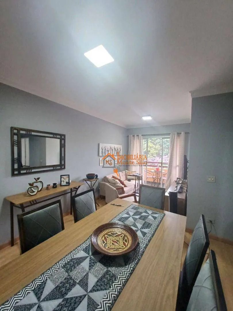 Foto do imóvel Apartamento com 3 dormitórios, 76 m² - venda por R$ 460.000,00 ou aluguel por R$ 3.500,50/mês - Itapegica - Guarulhos/SP