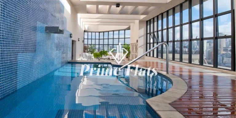 Imagem Flat disponível para venda no Ninety Hotel, com 33m², 1 dormitório e 1 vaga de garagem