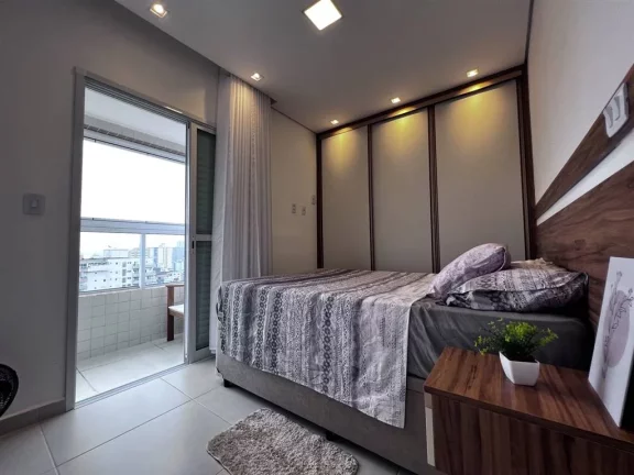 Imagem Apartamento com 3 dorms, Ocian, Praia Grande - R$ 800 mil, Cod: 2390