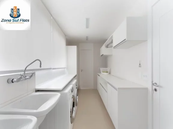 Imagem Apartamento Alto padrão à Venda No Itaim Bibi Com 4 Suítes e 5 vagas - 1 Por Andar