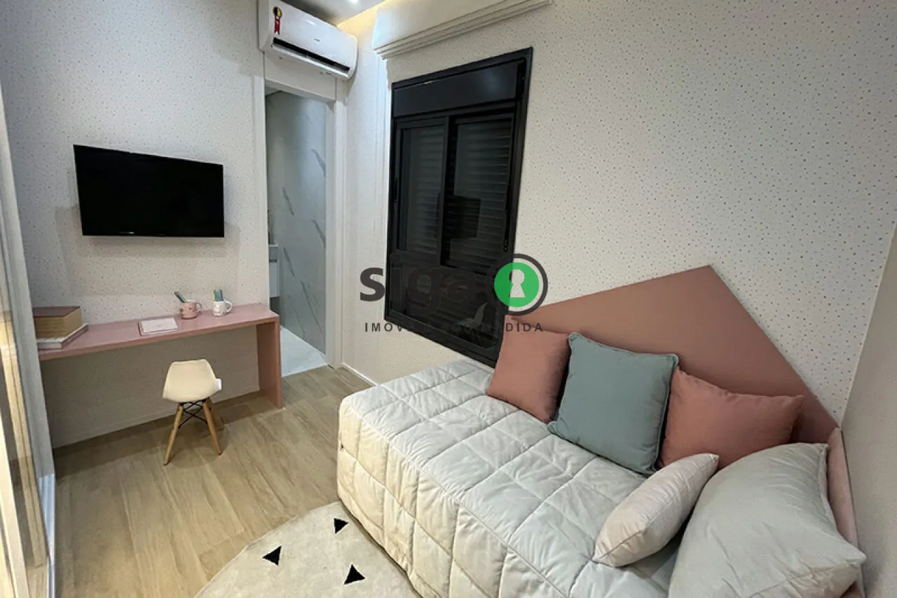Imagem Apartamento de 130m² com 2 Vagas e Elevador Privativo no Brooklin