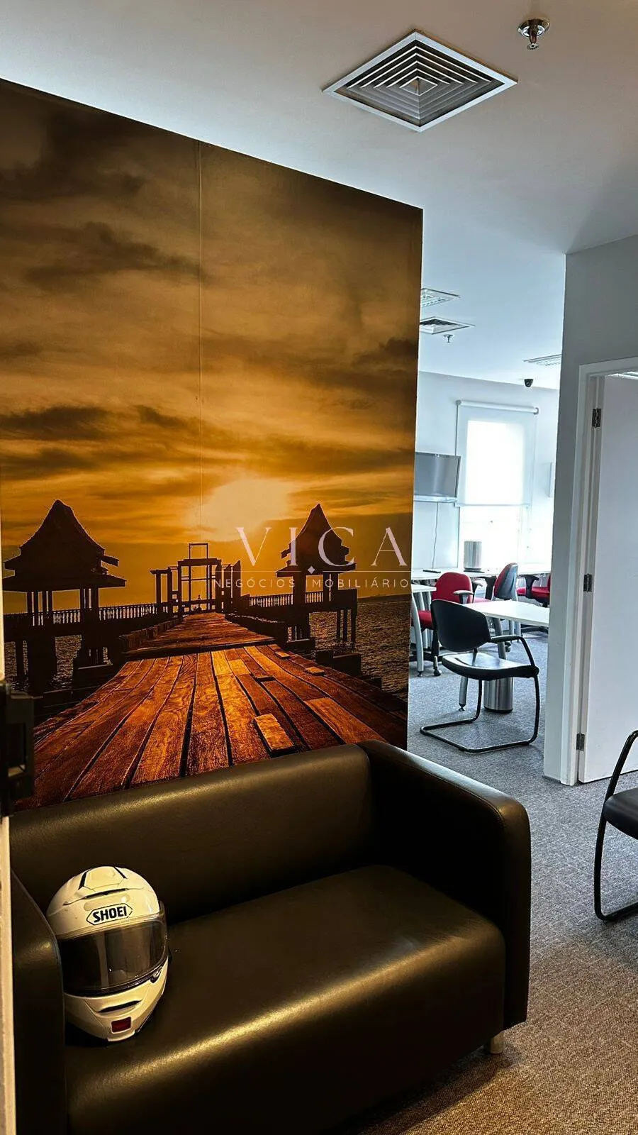 Imagem Sala mobiliada 61m² para venda por R$ 620.000,00 - Alphaville/SP