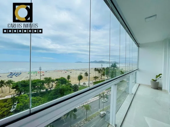Imagem BELÍSSIMO APARTAMENTO FRENTE MAR A VENDA EM SANTOS!!!!