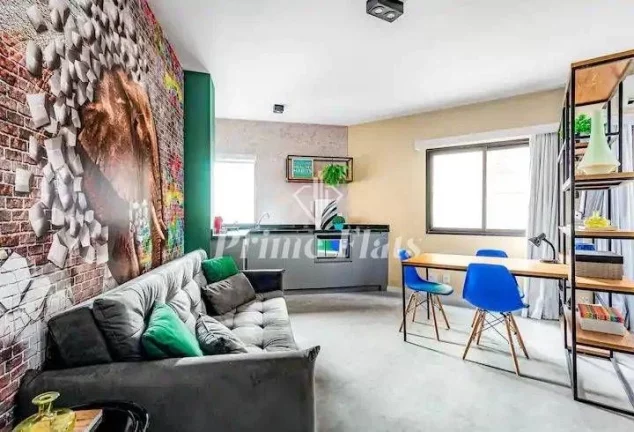 Imagem Flat disponível para venda no Hampton Park no bairro Jardins, com 29,80m², 1 dormitório e 1 vaga de garagem