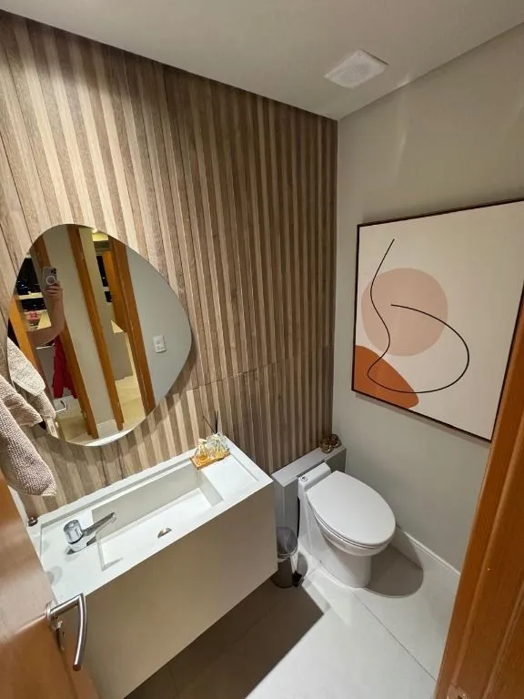 Imagem Apartamento de alto padrão com 146 m², 3 suítes, varanda gourmet, 3 vagas e lazer completo no Evidence Class Club, Bairro dos Estados.