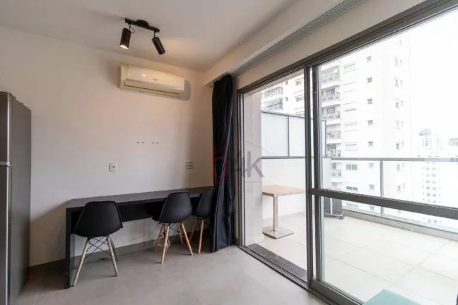 Imagem Studio 44m² no Brooklin: Terraço Privativo, Vaga e Depósito no VN Álvaro Rodrigues