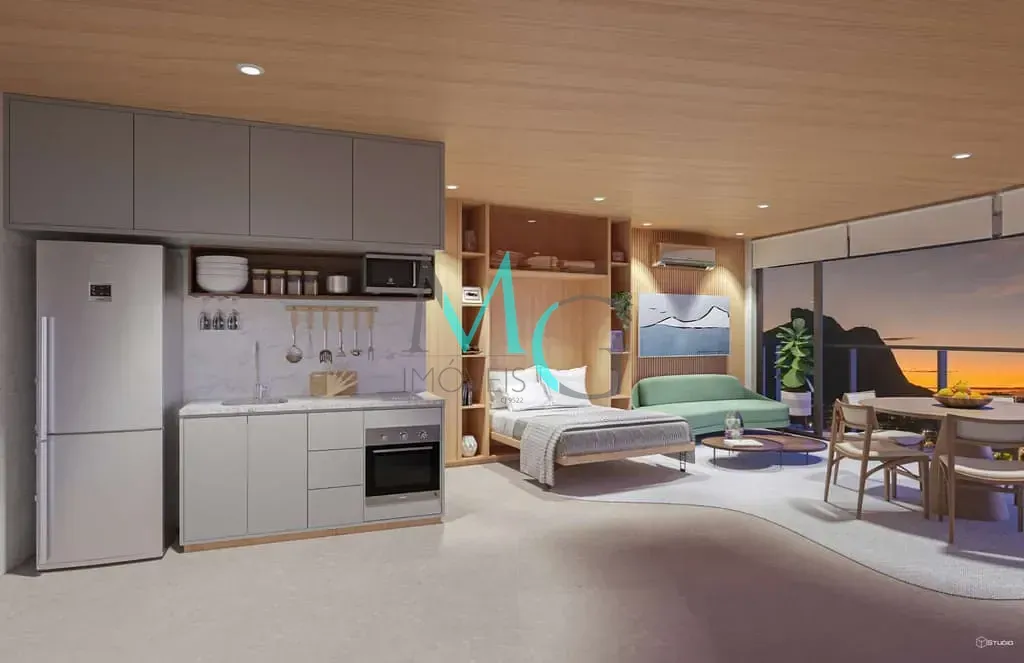 Imagem Studio à venda 1 Quarto 1 Vaga 40M² Barra da Tijuca Rio de Janeiro - RJ | Niemeyer 360° Residences