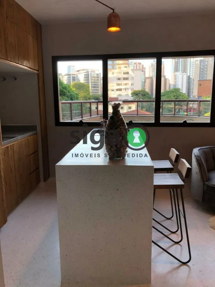 Imagem Apartamento para alugar na Vila Olímpia - 1 vaga, 1 quarto, 99m²
