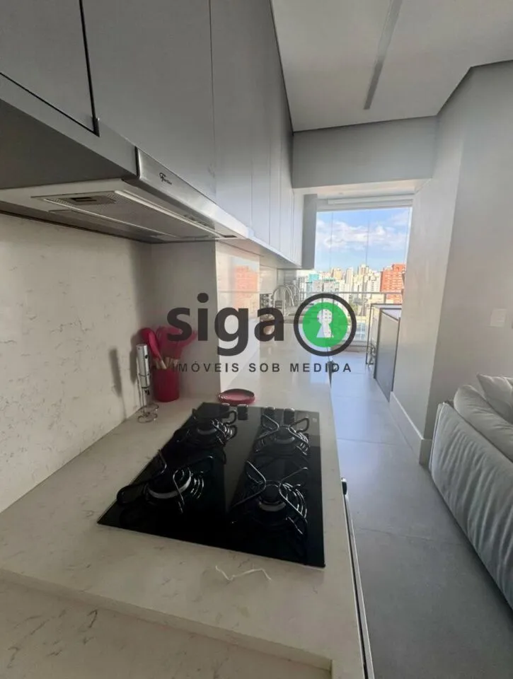 Imagem Apartamento para Venda e Locação em Moema com 2 quartos, 2 banheiros, 2 vagas
