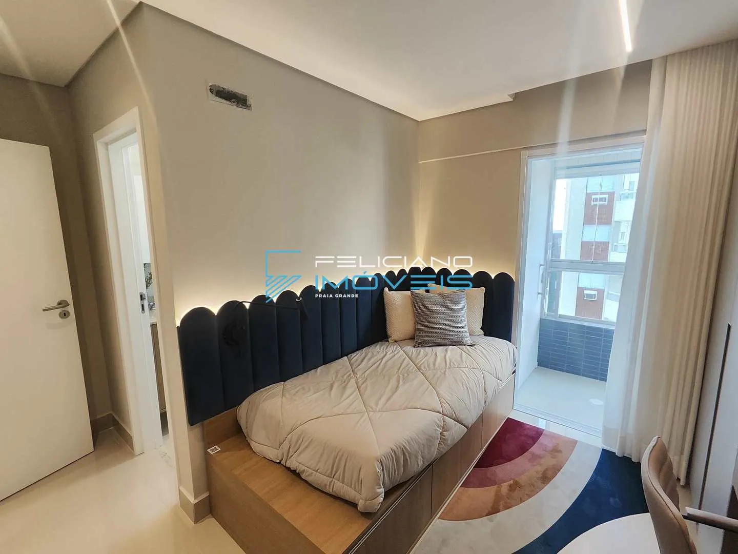 Imagem Apartamento com 2 quartos, Guilhermina, Praia Grande - R$ 892 mil, Cod: 4655