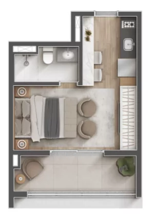 Imagem GO MADRE MOOCA - EVEN - Apto de 64m², ótimo para morar ou investir, no melhor da Mooca!!