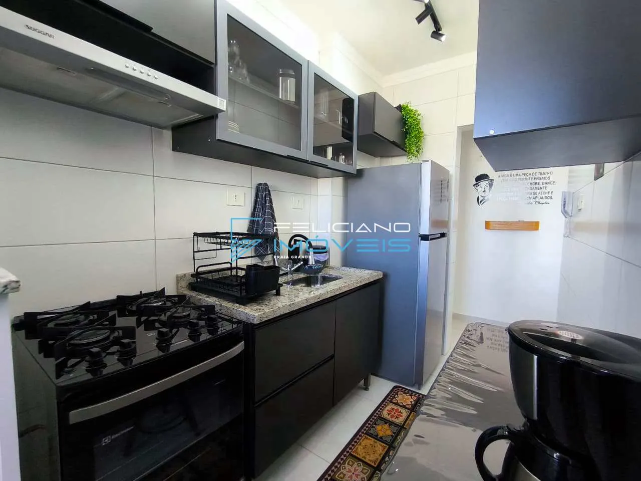 Imagem Apartamento com 1 quarto, Aviação, Praia Grande - R$ 549 mil, Cod: 7520
