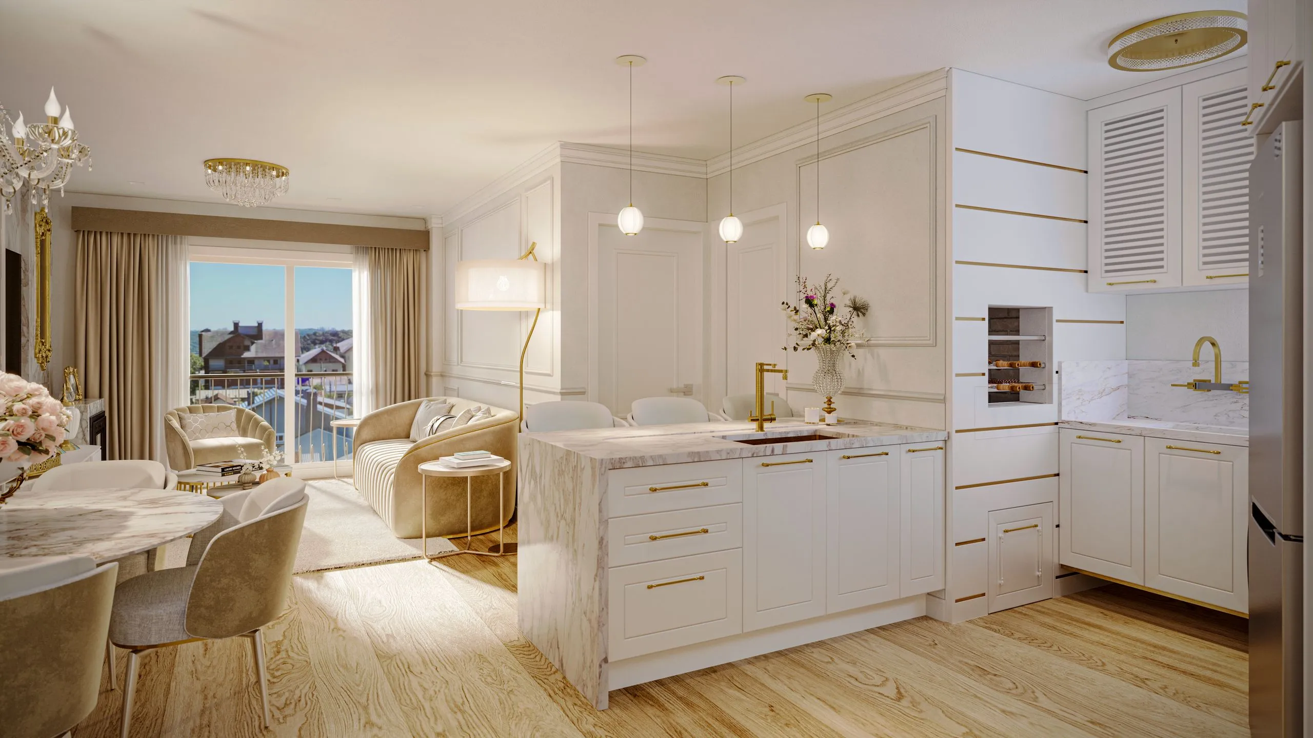 Imagem Apartamento à venda em Gramado, Floresta, com 2 quartos, 57.49m2