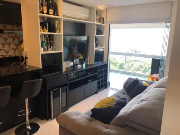 Imagem APARTAMENTO COM 2 DORMITÓRIOS À VENDA, 84 M² POR R$ 930.000,00 - BOQUEIRÃO - SANTOS/SP