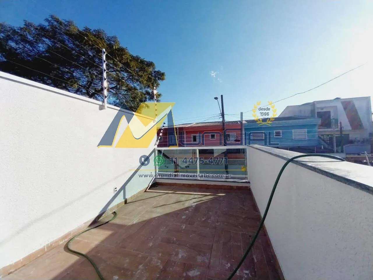 Imagem Sobrado Novo à Venda na Vila Marina - 88m² com Cobertura e 2 Vagas