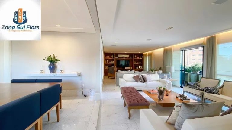 Foto do imóvel Apartamento à Venda Em Moema Com 3 Suítes e 3 Vagas - 326m em ALAMEDA DOS GUARAMOMIS