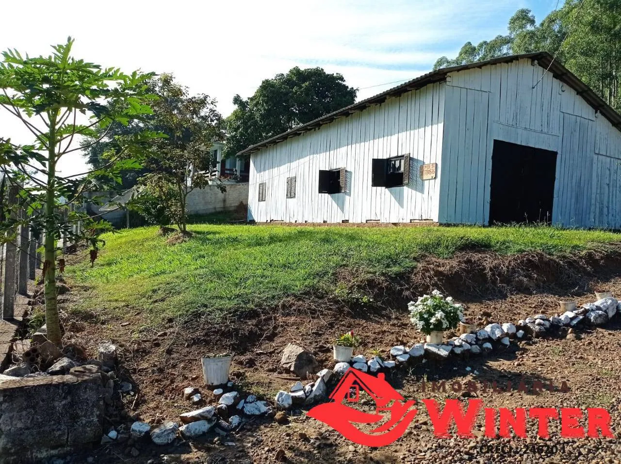Imagem Casa de 3 quartos e galpão rustico na Bela Vista, Bom Princípio.