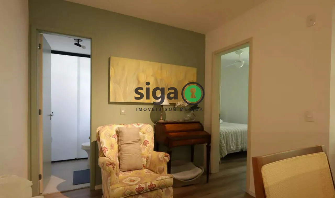 Imagem Apartamento Mobiliado com 2 Dormitórios Próximo ao Metrô São Paulo-Morumbi.