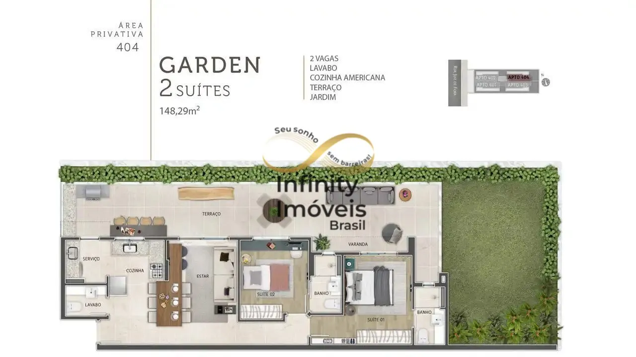 Imagem Apartamento à venda no bairro Santo Agostinho - Belo Horizonte/MG