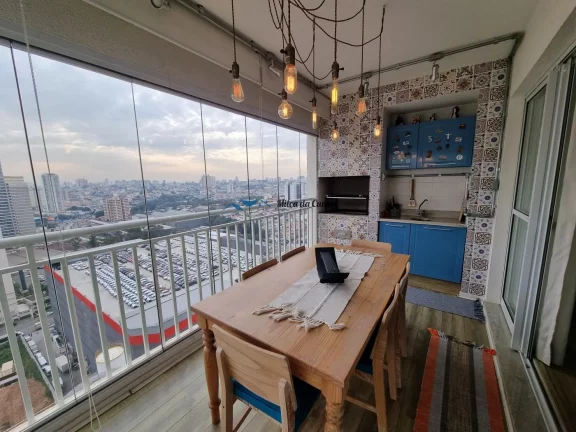 Imagem Apartamento para Venda no Condomínio Domo Life, com 3 Dormitórios, sendo 2 Suítes, 2 vagas, com 123m², Centro de São Bernardo do Campo