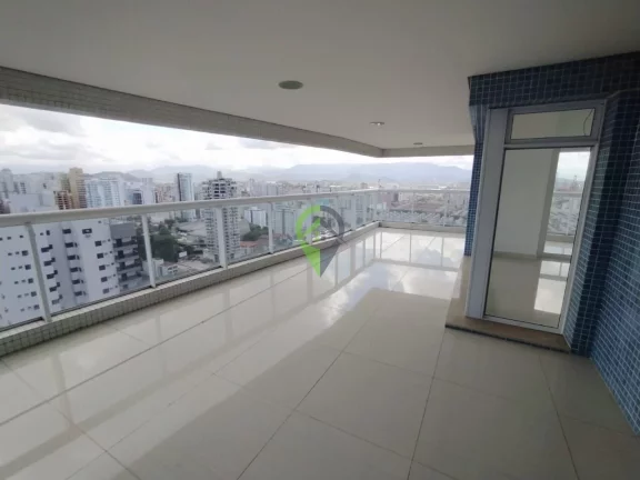 Imagem VISTA MAR -Apartamento - 4 dormitórios à venda, 255 m² - Aparecida - Santos/SP
