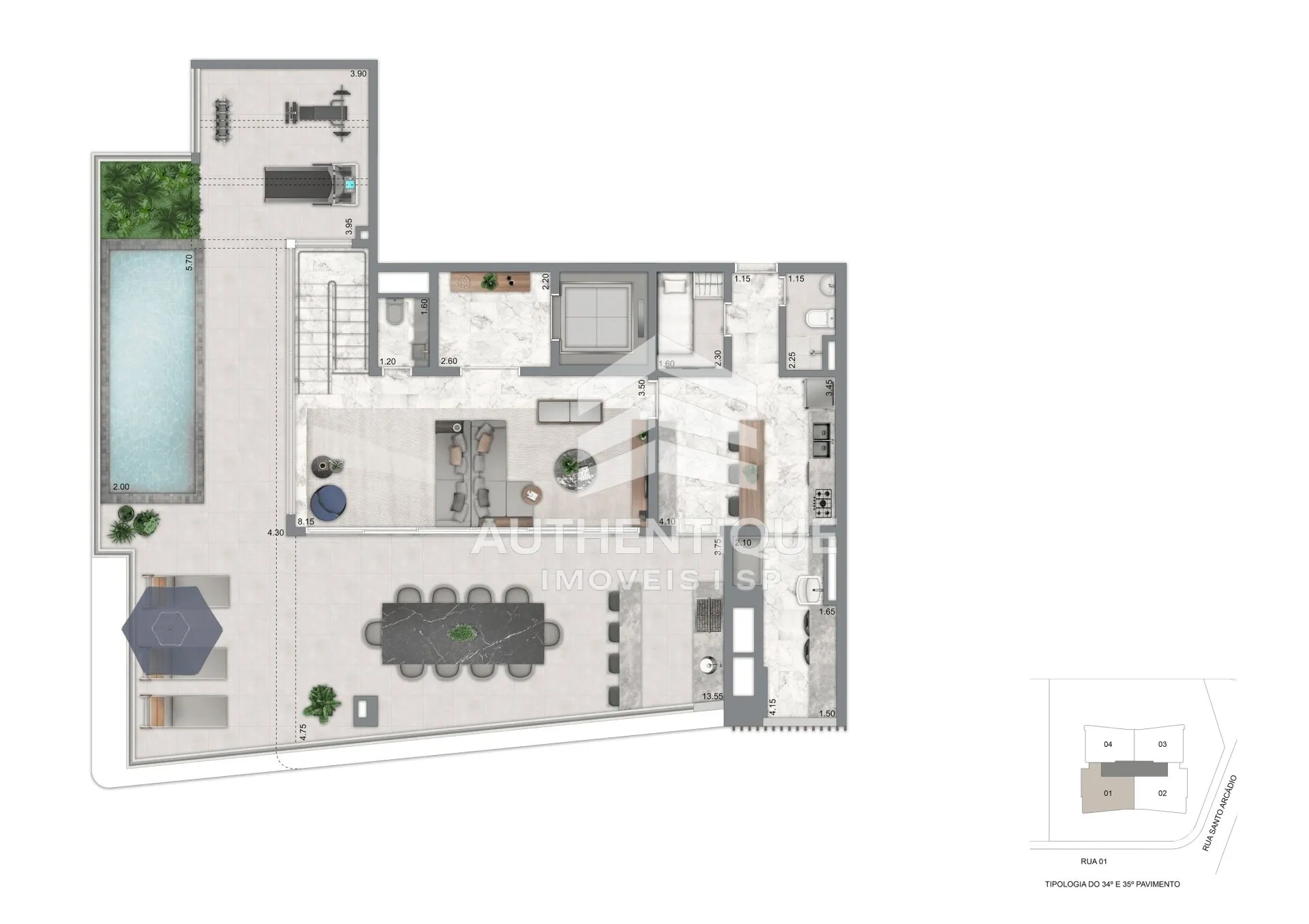 Imagem Casa Eden by YOO Brooklin - Apartamento à venda no bairro Brooklin - São Paulo/SP, Zona Sul